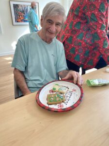 Sage Oak of Lake Charles | Resident celebrating Christmas