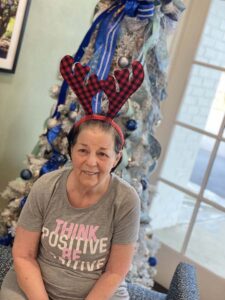 Sage Oak of Lake Charles | Resident celebrating Christmas